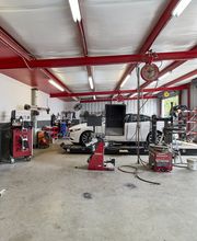 Wide Shot of Body Repair Area
