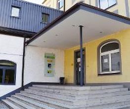 Eingangsbereich der Eckert Schulen Nürnberg