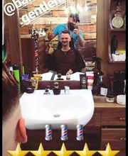 Barber Shop Gentleman Tarp Bild 3