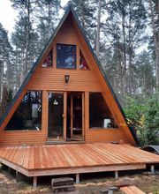 Terrasse vor Finnhütte