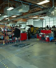 Wide Shot of Body Repair Area