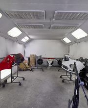 Exterior of Spray Paint Booth