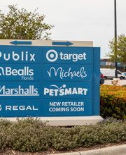 Pylong Signage with Rack Room Logo (If Applicable)