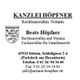 Beate Höpfner Rechtsanwältin und Notarin