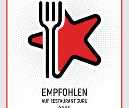 Auszeichnung Restaurant Guru für 2025