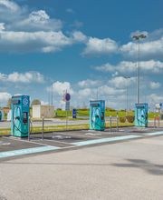 EVzen Station de recharge E.Leclerc zone commerciale La Belle Idée Romilly-sur-Seine