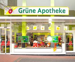Aussenansicht der Grüne Apotheke Hilden