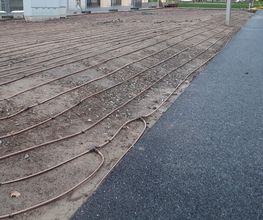 Vollautomatische Rasenbewässerung