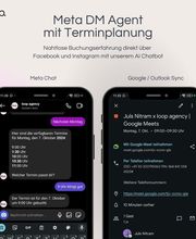 Automatisierter Meta Direct Messaging Agent mit integrierter Terminplanung. Kunden können Termine direkt über Instagram oder Facebook DMs buchen – verbunden mit Kalender & CRM-System.