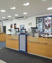 Innenansicht der Geschäftsstelle Neckarsteinach