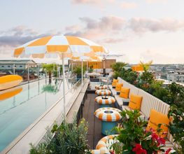 Outdoor Pool at Mandarin Oriental, Munich