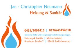 Jan - Christopher Neumann Heizung & Sanitär