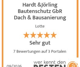 werkenntdenBESTEN.de Qualitätssiegel