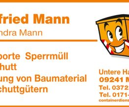 Sandra Mann Containerdienst Mann Bild 1