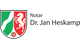 Heskamp Jan Dr. Notar - Amtsnachfolger des Notars Dr. Dietmar Fischer