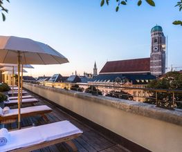 Blue Spa Terrasse Hotel Bayerischer Hof München