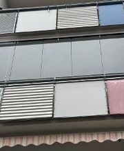 Faltanlage Balkon