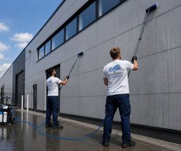 Fassadenreinigung - BG Gebäudeservice - Reinigungsdienst Düsseldorf