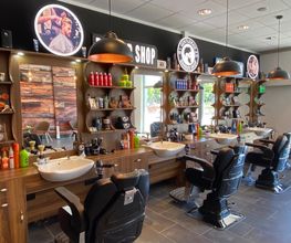 Barber Shop Gentleman Tarp Bild 1