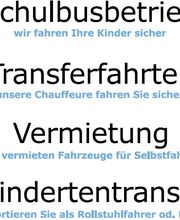 Kleinbusbetrieb Eicher GmbH