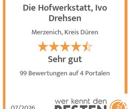 werkenntdenBESTEN.de Qualitätssiegel