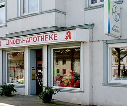 Aussenansicht der Linden-Apotheke