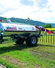 Vakuumdruckfass mit Schleppschlauchverteiler Typ Standard für eine bodennahe Gülleausbringung