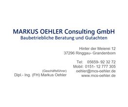 MARKUS OEHLER Consulting GmbH Bild 2