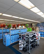Wide Shot of Interior of Store