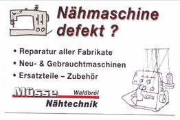 Müsse Nähtechnik Joachim Müsse logo