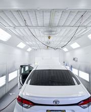 Exterior of Spray Paint Booth
