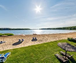 Badestrand am Lübbesee