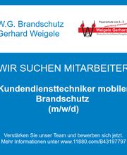 Kundendiensttechniker mobiler Brandschutz (m/w/d)
