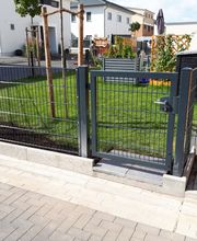 Doppelstabmattenzaun inkl. Gartentor