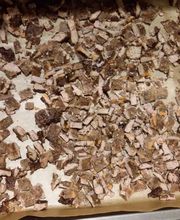 Selbst gemachtes Futter zum bestätigen.