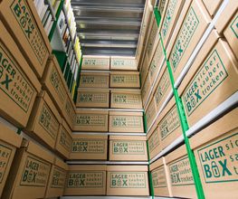 Einlagerung am Standort von LAGERBOX in Köln Poll