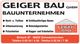 GEIGER BAU GmbH Bauunternehmung - Bauträger