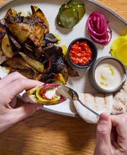 Champignons grillés, Ottolenghi Geneva