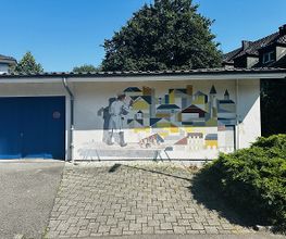 Wandgemälde Vorplatz