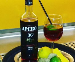 Cocktail Aphrodite mit Apero 36+ aus Freiburg