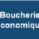 Boucherie Economique