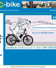 see-bike E-BIKES & ELEKTRORÄDER & WERKSTATT Bild 3