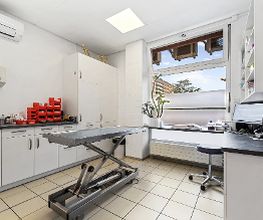 Salle de soins- Cabinet vétérinaire des Deux communes - Dr. Doris Hugi