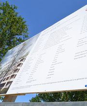 Panneau imprimé chantier - Etik Pub Lancy Genève