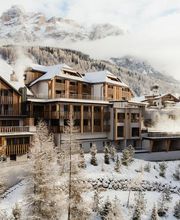 Aman Rosa Alpina, Italy - Winter Exterior