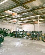 Wide Shot of Body Repair Area