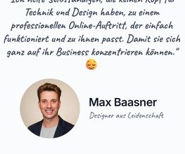 Websites für Selbständige Bild 1