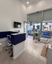 Vista de la recepción del centro auditivo de Audika en Lanzarote 