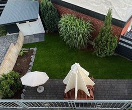 Gartenhausbau/Rollrasen/Neugestaltung