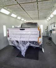 Exterior of Spray Paint Booth